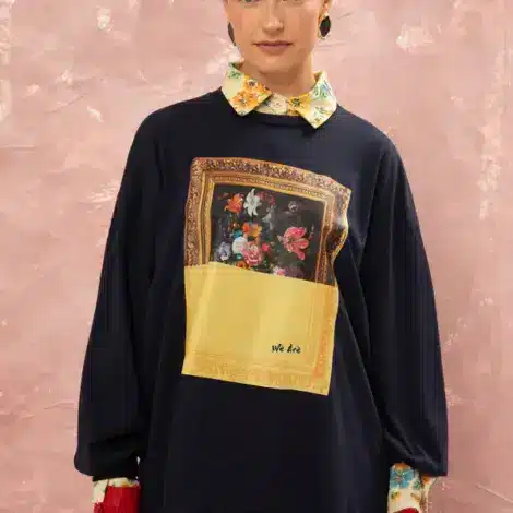 LONG SLEEVE T-SHIRT - BLUE